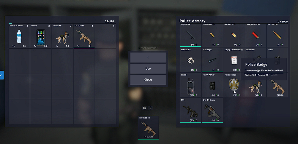 Nopixel Server inventory