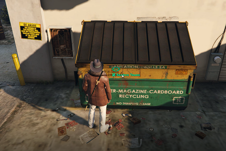 Nopixel Server Garbage pick