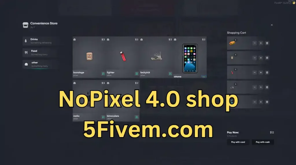Nopixel Store Robbery Fivem Store Fivem Mods